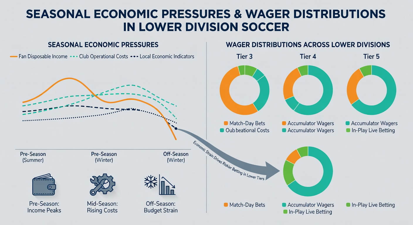 Chart illustrating correlations between soccer and racing betting volumes during economic pressure periods in 2026