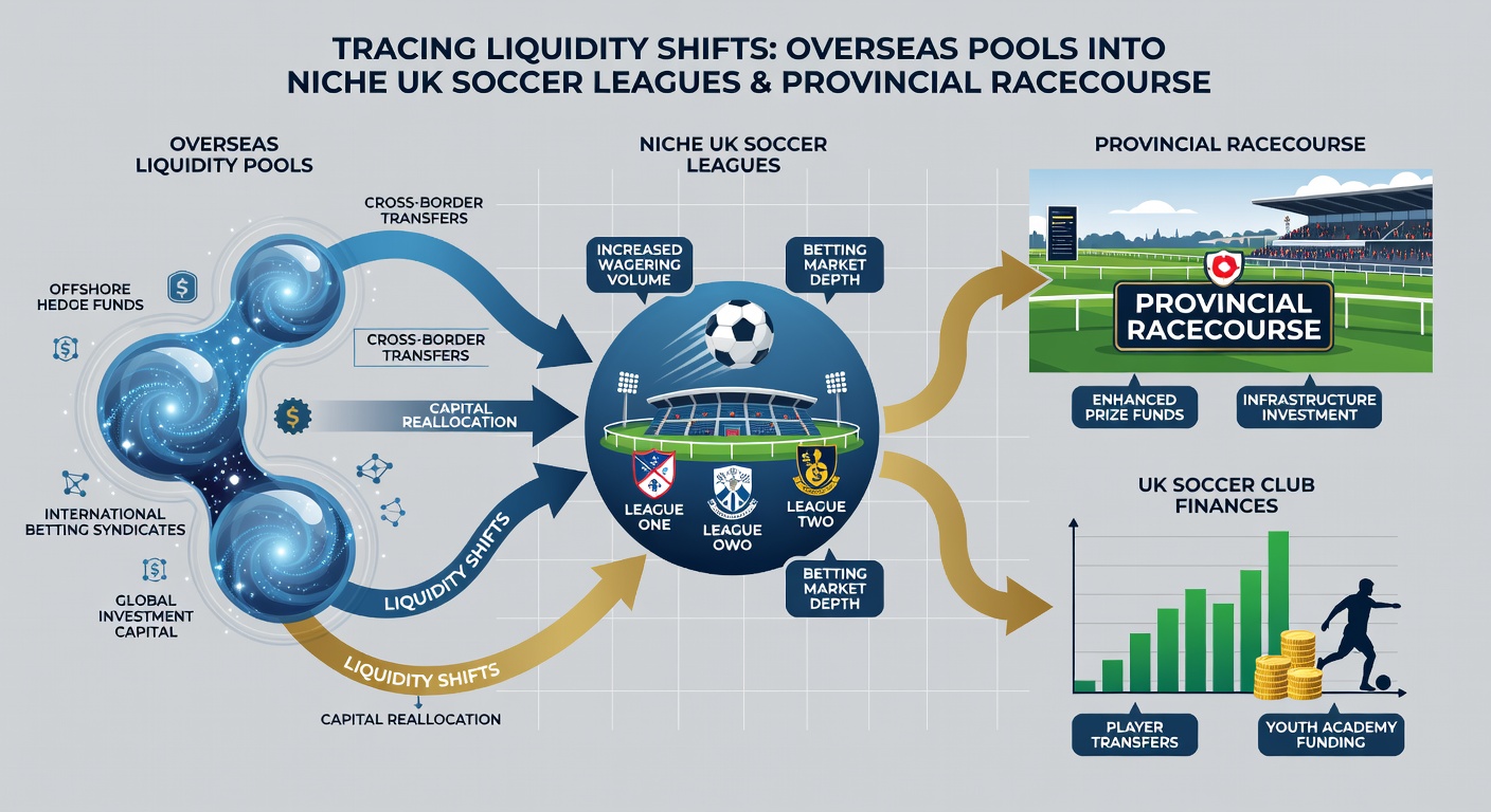 Infographic illustrating percentage growth in overseas betting volumes across niche UK soccer and racing markets from 2024 to May 2026